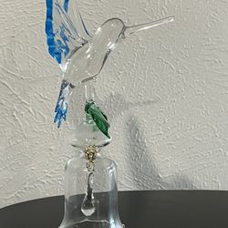 Glass Hummingbird Bell