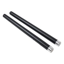 ProX X-POLE20X2BLK 20" Set of 2 Speaker Extension Poles with M20 Thread - Black