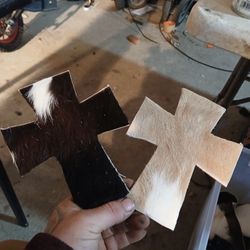 Cowhide Crosses Costers And More 