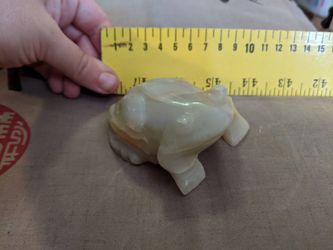 Green Onyx Frog
