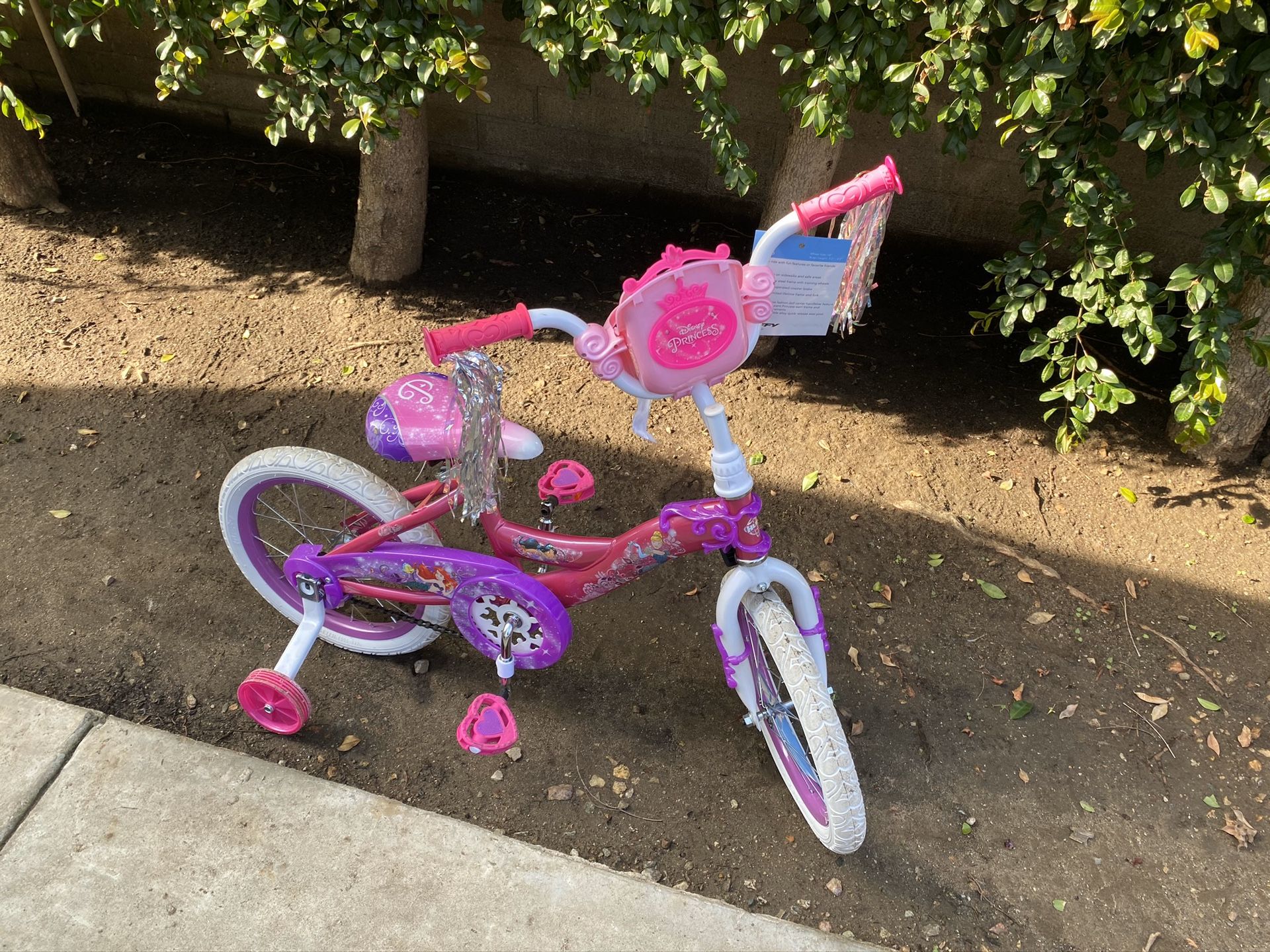 Girls Disney princess huffy bike 16 inch