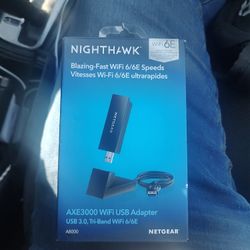 NightHawk Axe3000 Wifi USB Adapter 