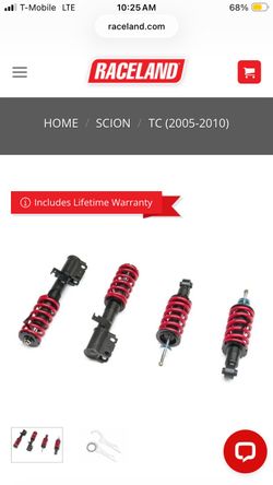 Raceland Coil-Overs Suspension