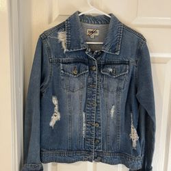 Jean Jacket Ripped 
