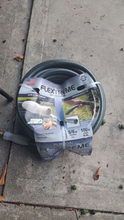 Flextreme  5/8 in. x 100 ft. Rubber Garden Hose
