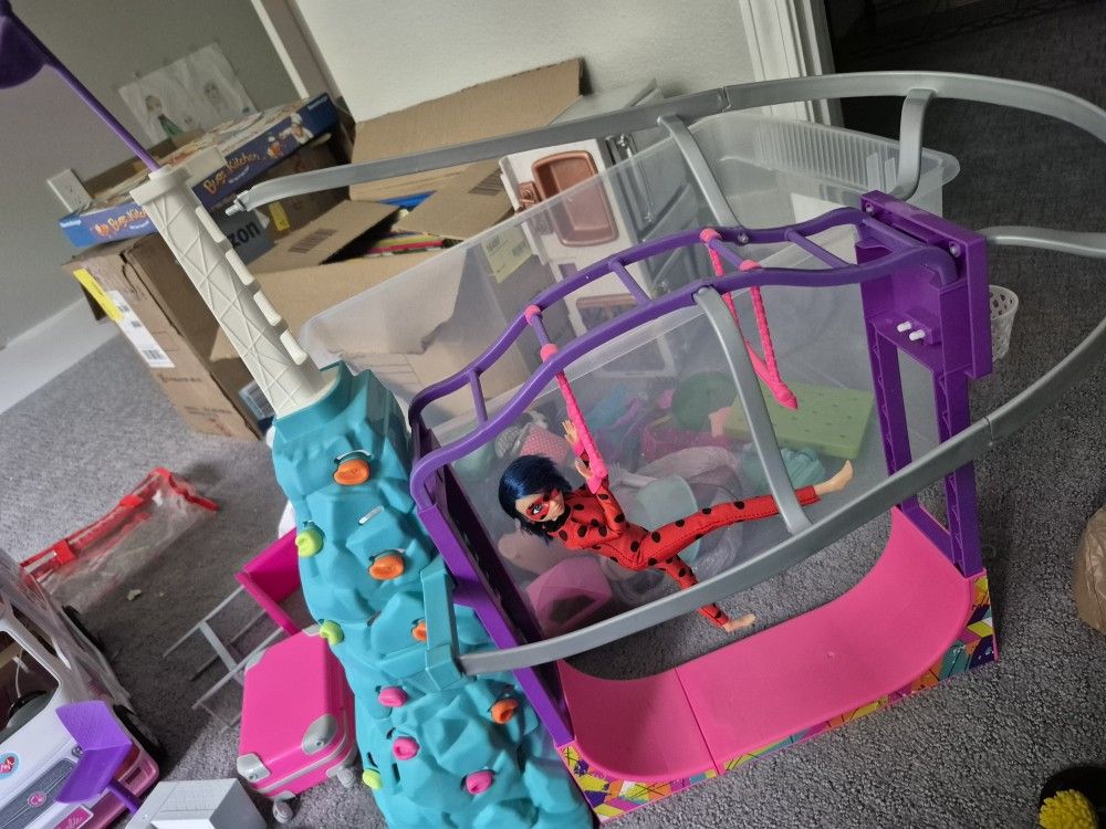 Rock Climbing Barbie 