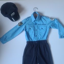 AEROMAX JR POLICE OFFICER DRESS UP/COSTUME -SIZE KIDS EXCELLENT CONDITION/QUALITY FABRIC*