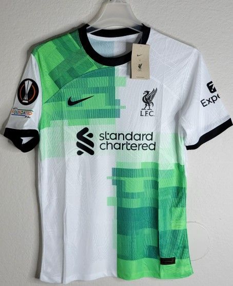 Nike Mens 2023/24 Liverpool Away Jersey AUTHENTIC Salah Size Large Xl No Trade
