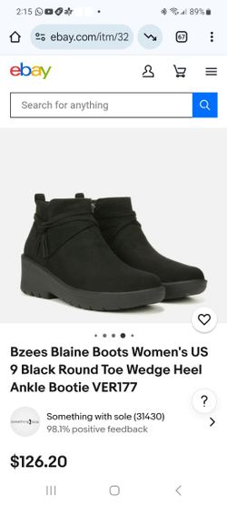 NEW  WOMEN'S ZBEES ANKLE BOOTS size 7.5 