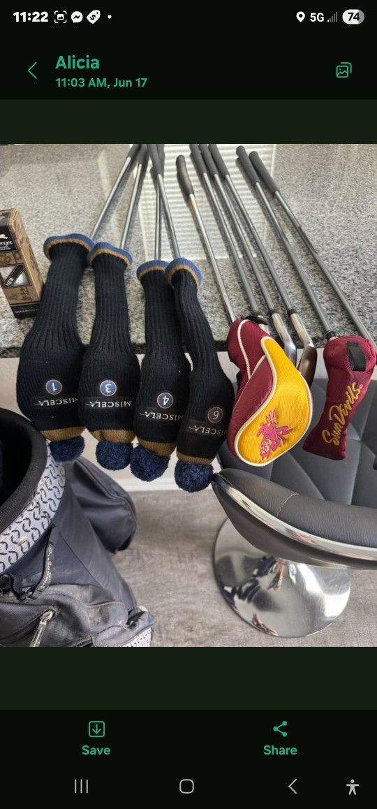 Taylor Made Miscela Golf Clubs For Women