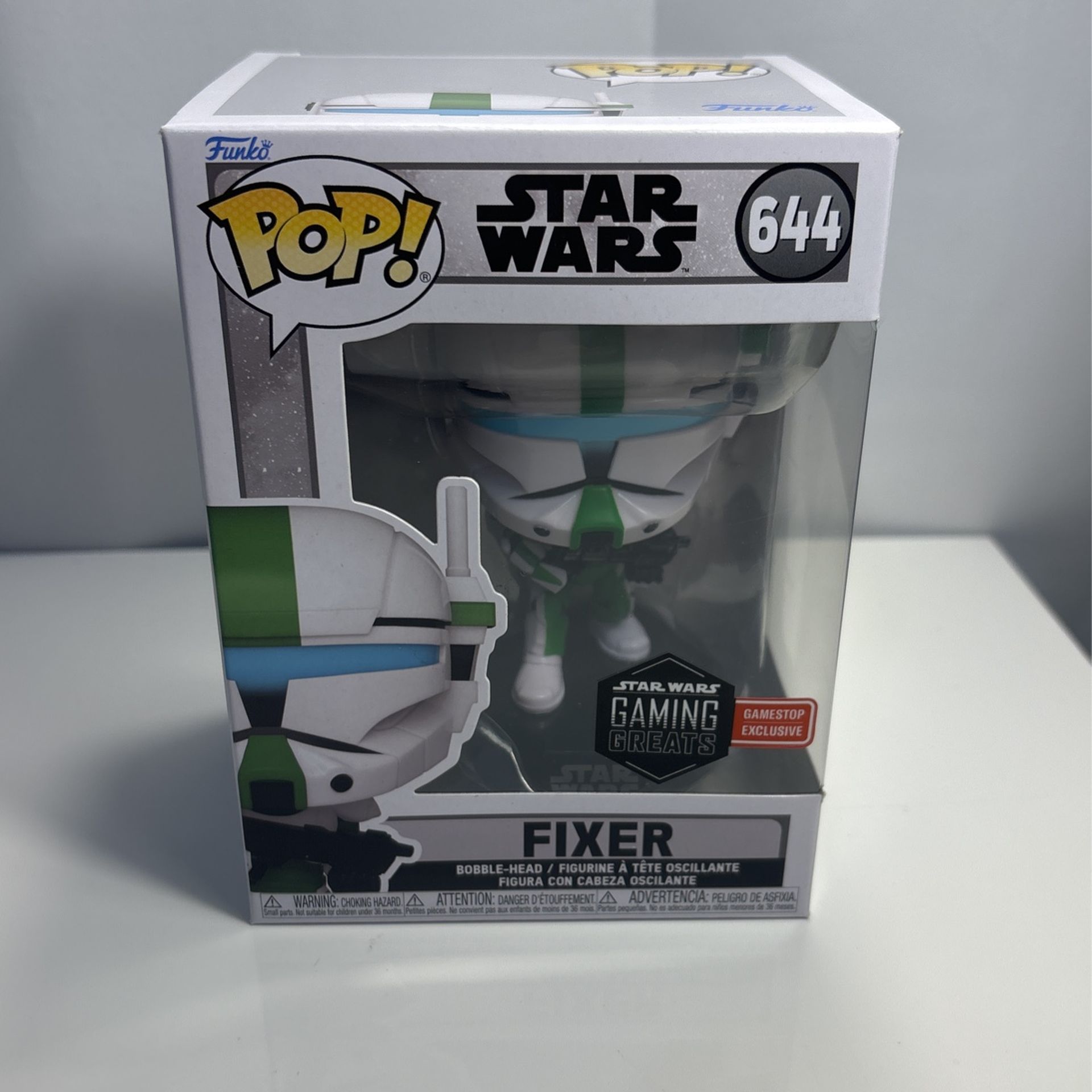 Star Wars Fixer 644 Star Wars Gaming Greats GameStop Exclusive