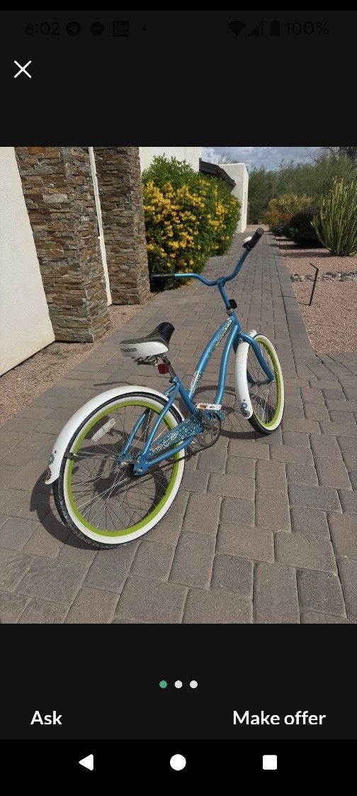 Diamondback De La Cruz, 24-in Tires, New One Was $240