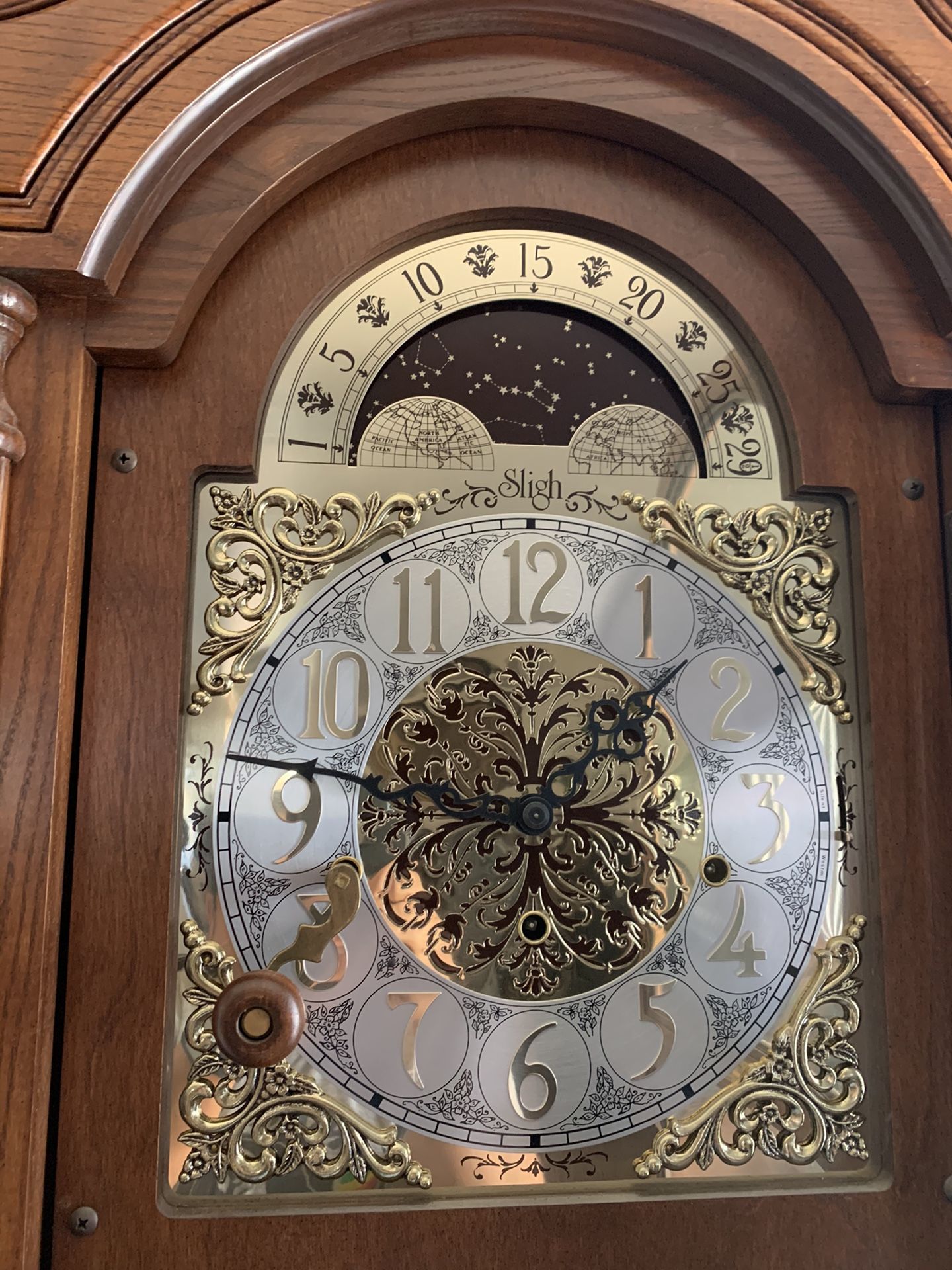 Antique Grandfather Clock