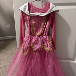 Girls Pink Princess Dress