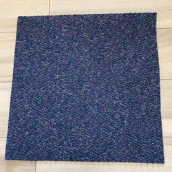 Blue Commercial carpet tile 2-year light use