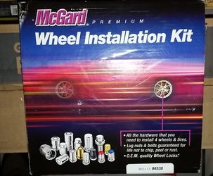 MCGARD BLACK WHEEL LOCKS INSTALLATION KIT 