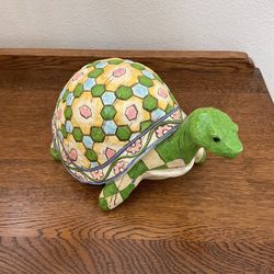 Jim Shore turtle statue