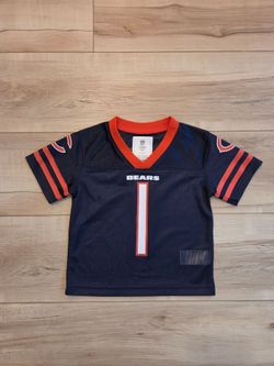 NFL Chicago Bears Toddler Game Jersey - Justin Fields #1 - Size 2T