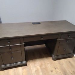 Oxford 66" Credenza Office Desk