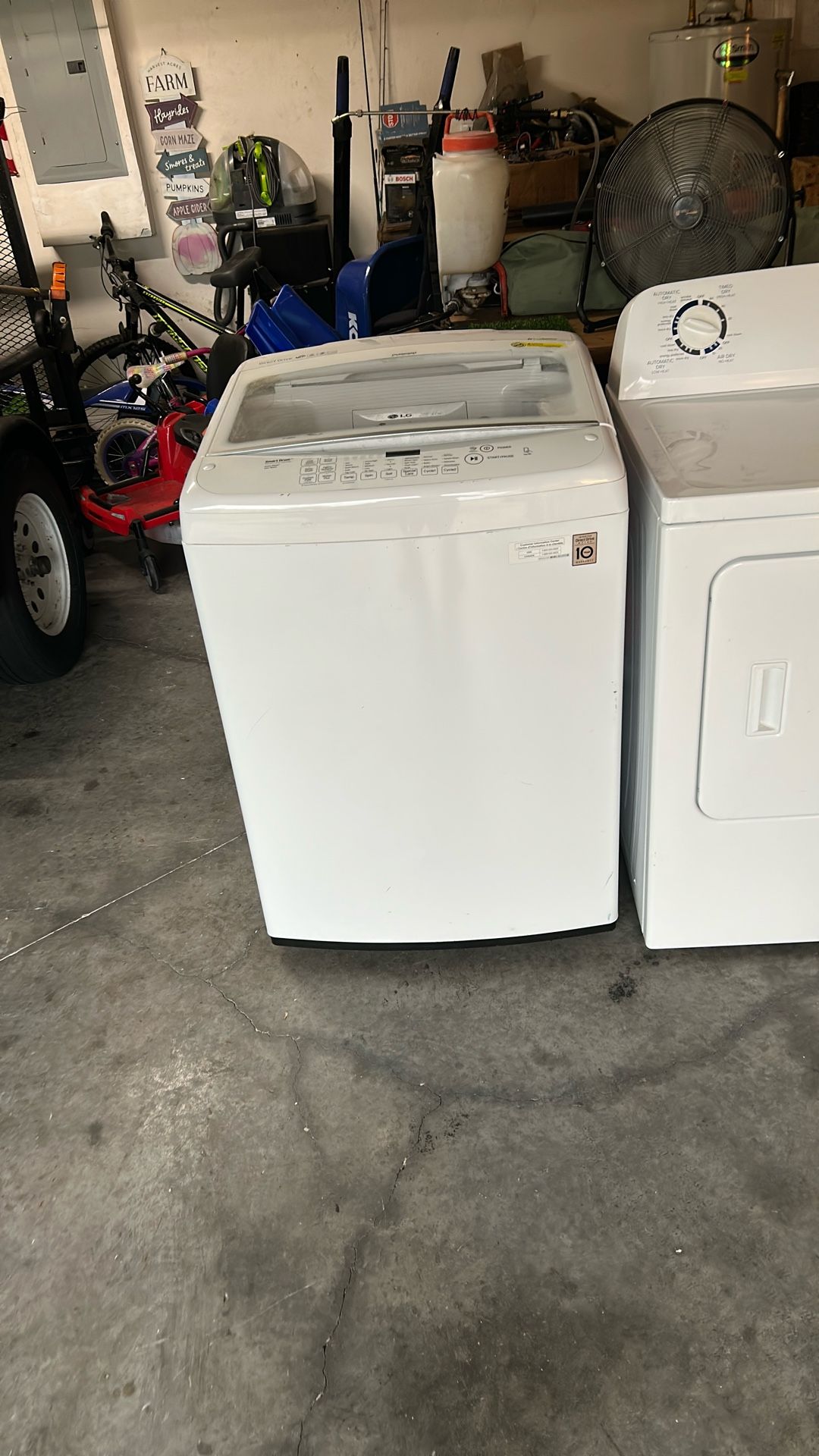 Lg Washer Normal Wear