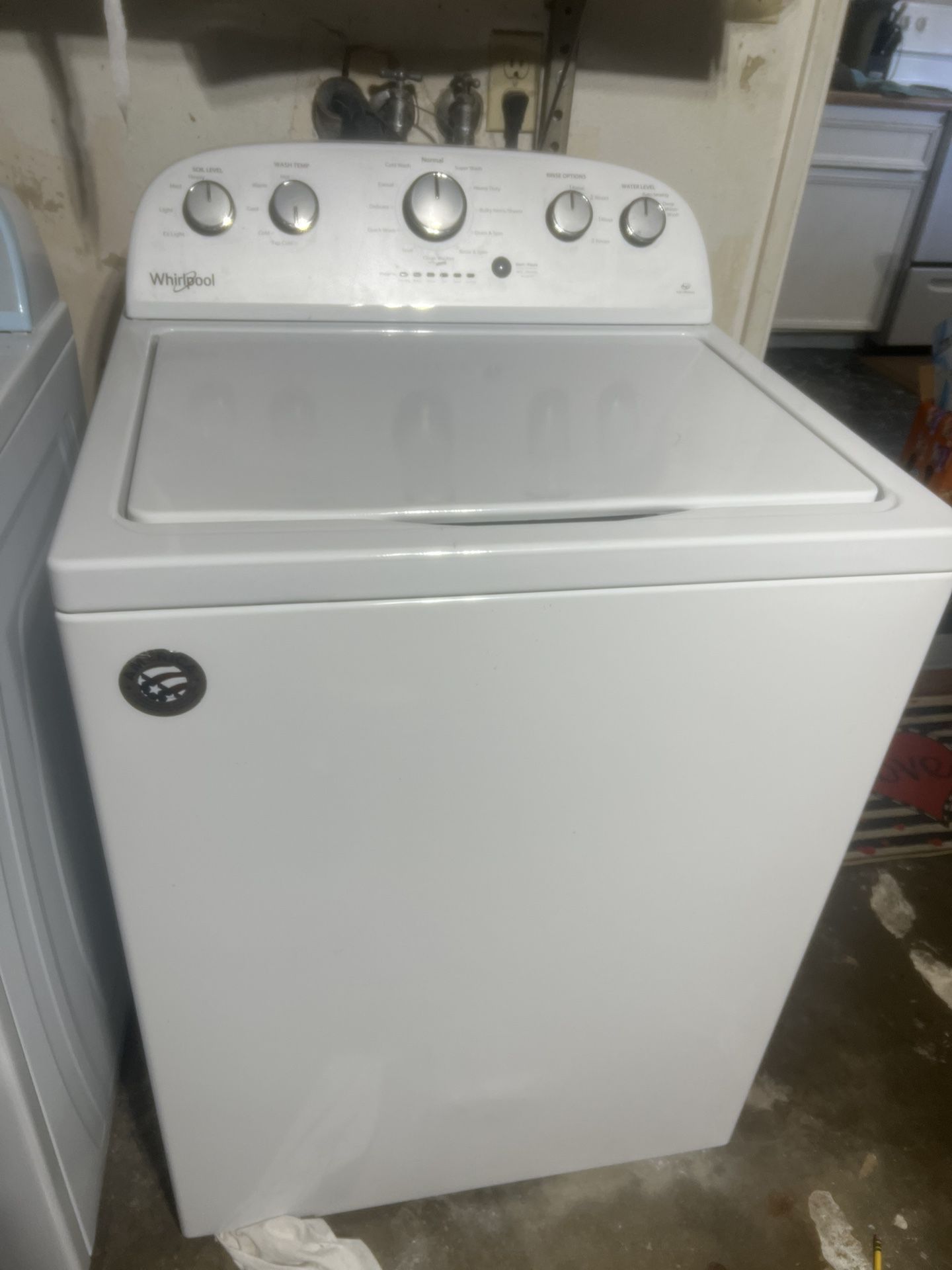 ELECTRIC Whirlpool washer/dryer set