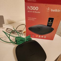 Belkin N300 Wi-Fi N Router