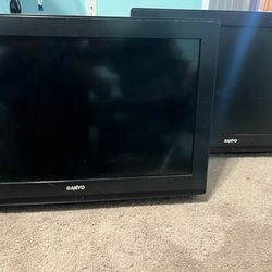 2 Sanyo TVs 