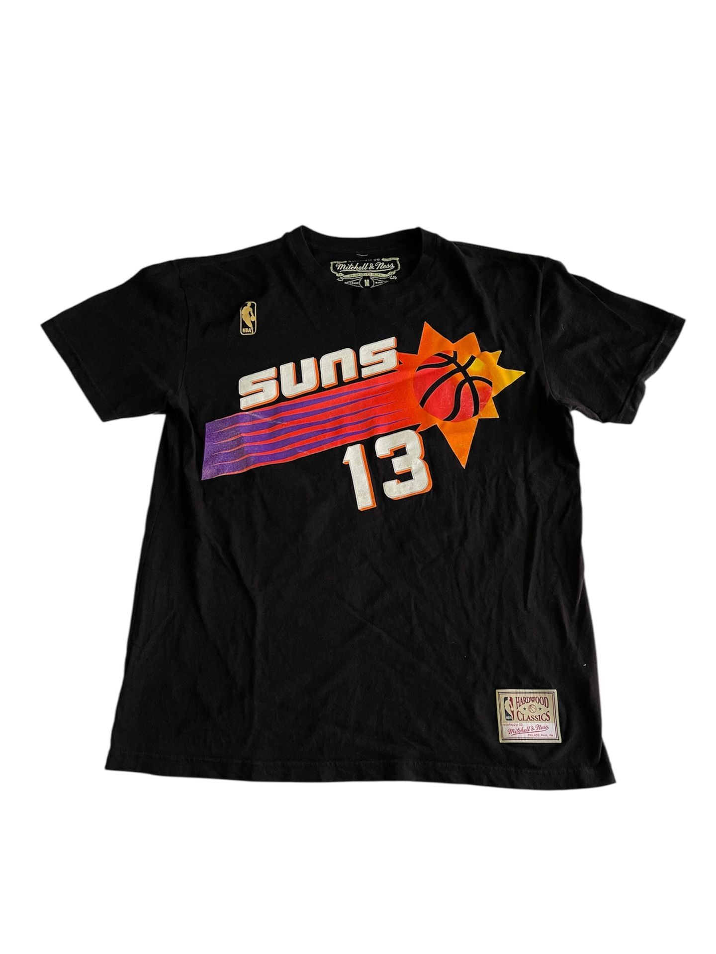 Mitchell & Ness NBA Phoenix Suns Steve Nash T-Shirt Jersey Men’s Medium Black