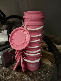 Lowe’s Pink Mini Bucket