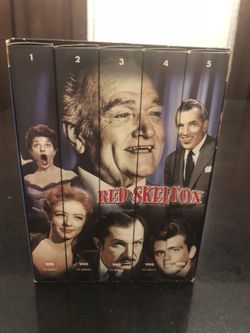 RED SKELETON VHS COMEDY SHOWS