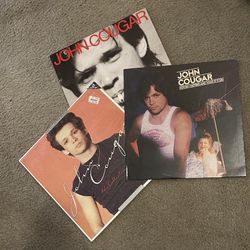 John Cougar Lot (Vinyl Records)