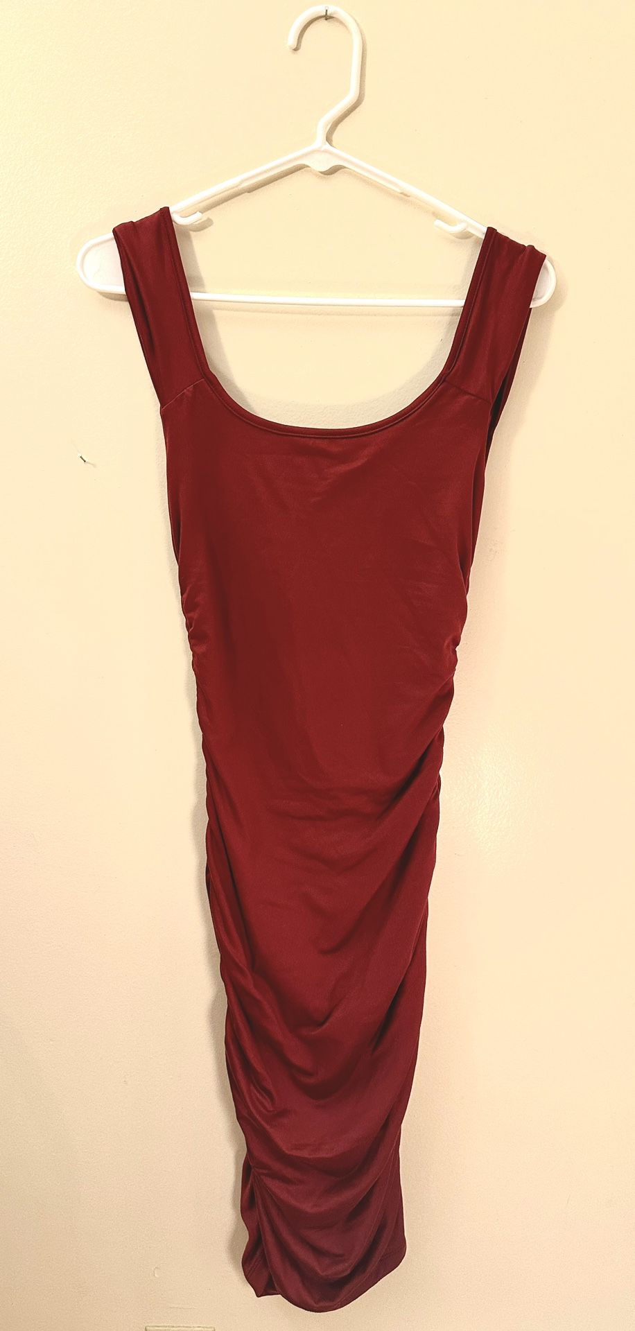 Dark Red Midi Dress - New With Tags - Size XSmall