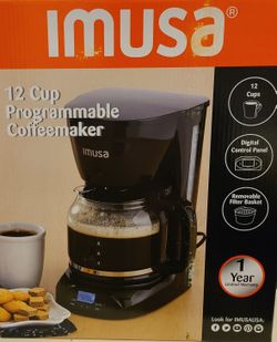 Brand New IMUSA CoffeeMaker 12 cup