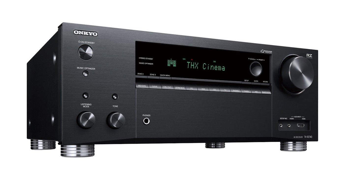 ONKYO TX- RZ740 With Remote & Set Up Mic All Very Good Condition 