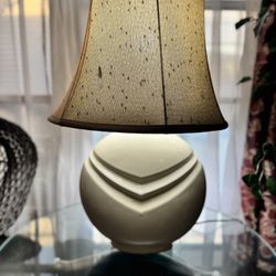 Table Lamps , Beige. 