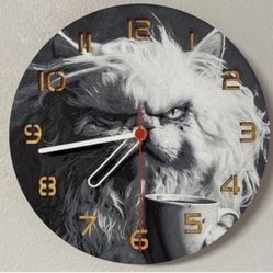 cat clock