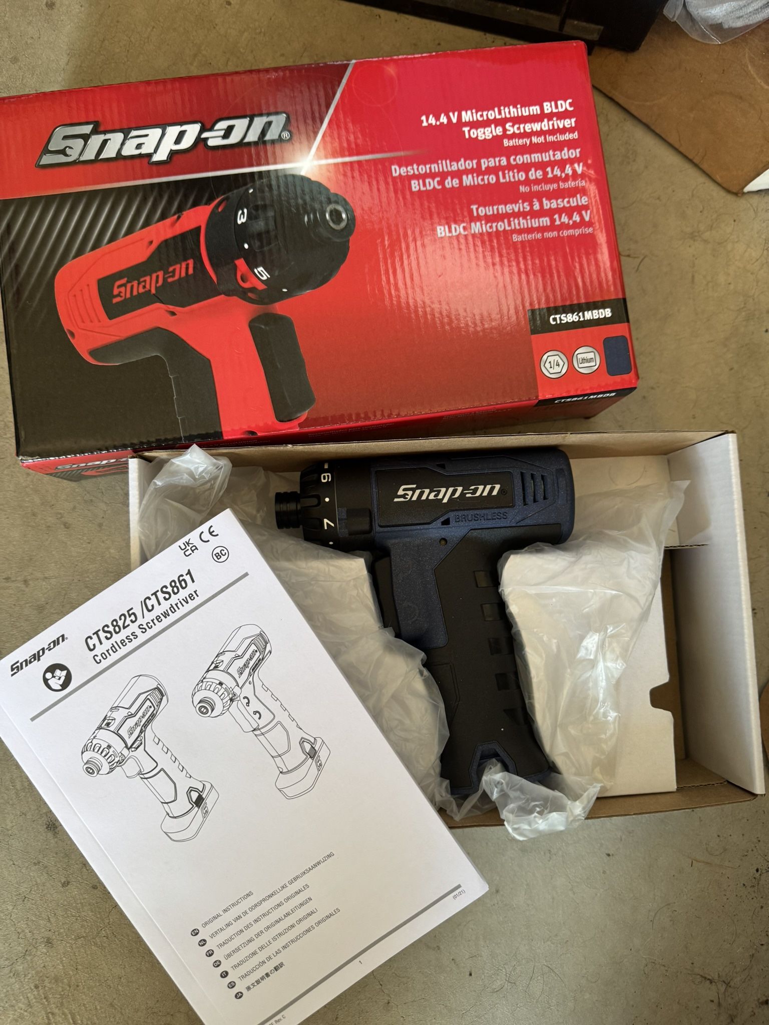 Snap On Cordless Screwdriver
