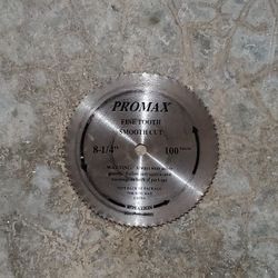 Table Saw Blade 8 1/4 Inch 100Tooth