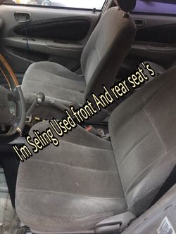 1998 to 2002 Toyota Corolla front and rear seat’s