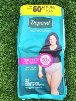 Depend Women's Disposable Underwear