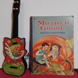 Mother Goose Book And Guitar