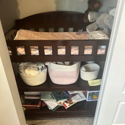 Wood Changing Table 