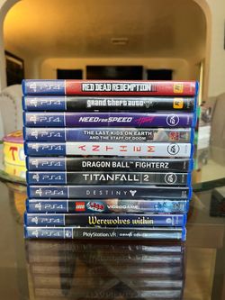 PlayStation 4 Games ($10 each)