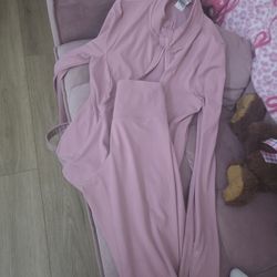 Victoria’s Secret 2‑Piece Set (Zip‑Up + Leggings) – Medium