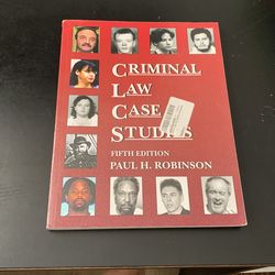 Criminal Law Case Studies - 5th Edition