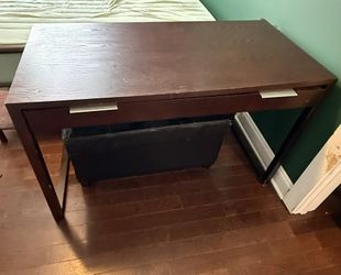 Office Desk - Dark Wood