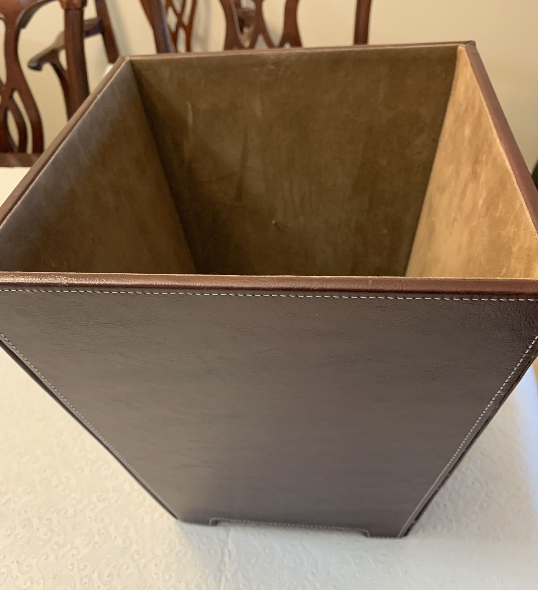 Vintage 1980’s  Waste Basket Made In Italy