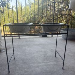 Elevated Stainless Steel Dog Bowls