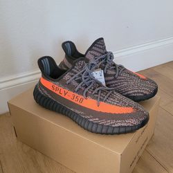Brand New Never Worn Adidas Yeezy Boost 350 V2 Carbon Beluga Size 12 Mens
