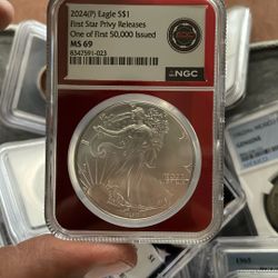 2024 Eagle First Star Privy 1-of 50,000